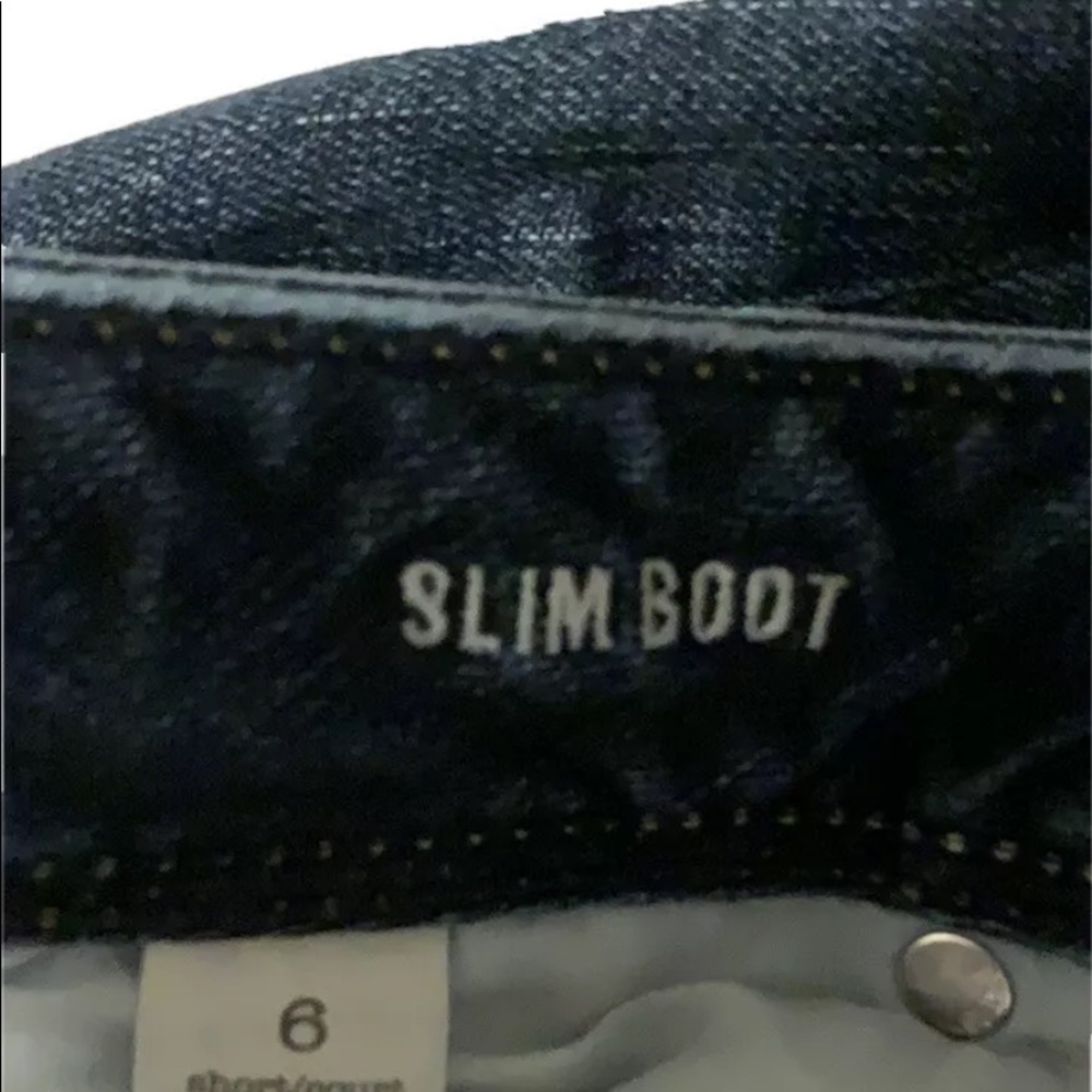 American Eagle Custom Painted Flower Print Jeans - Picture 4 of 4